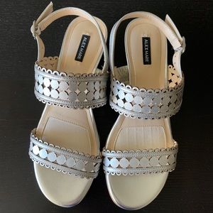 Alex Marie size 7 silver sandals